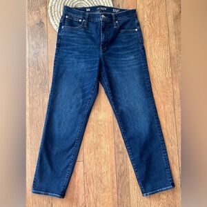 J. Crew Women’s Dark Blue Slim Straight Leg Jeans